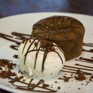 Coulant / pastel de chocolate con helado